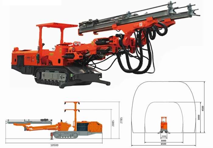 CMJ2-27煤礦用液壓單臂掘進(jìn)鉆車